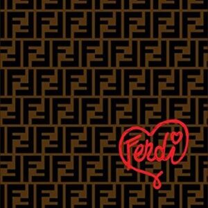 FENDI Notebook “FF Logo” With stickers Limited Edition Japan EXCLUSIVE . NIB